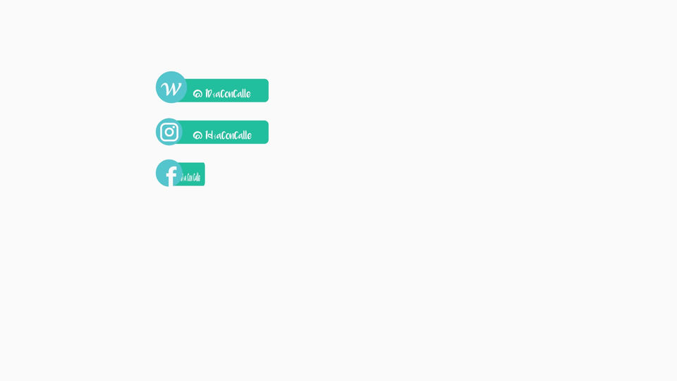 Animación de redes sociales